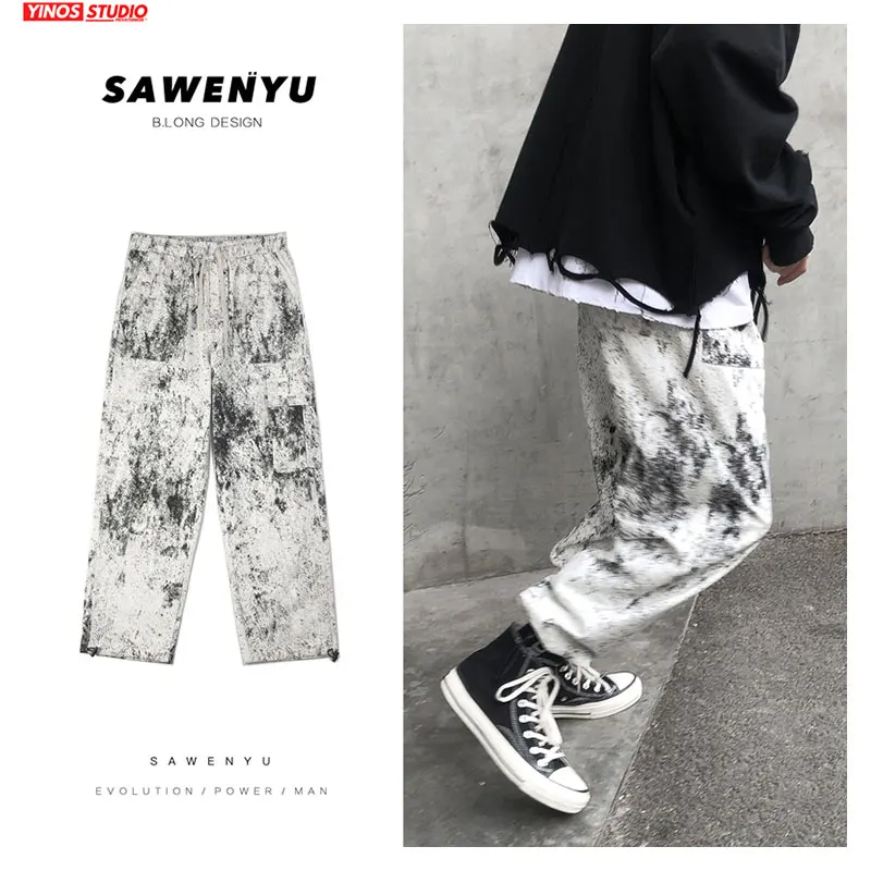 Дропшиппинг осенний мужской галстук крашеный для мужчин уличная одежда с