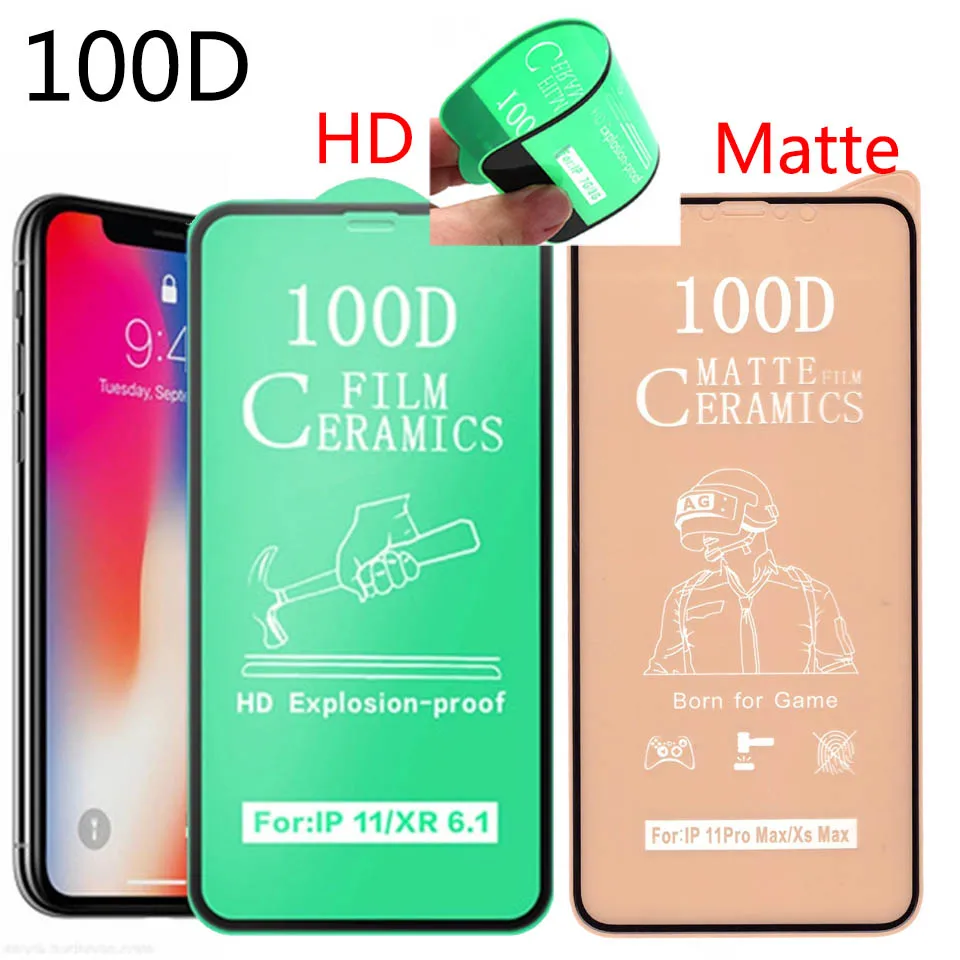 50pcslot 100d full cover soft ceramic tempered glass for samsung galaxy f62 s20 fe s10 lite note 10 lite screen protector film free global shipping