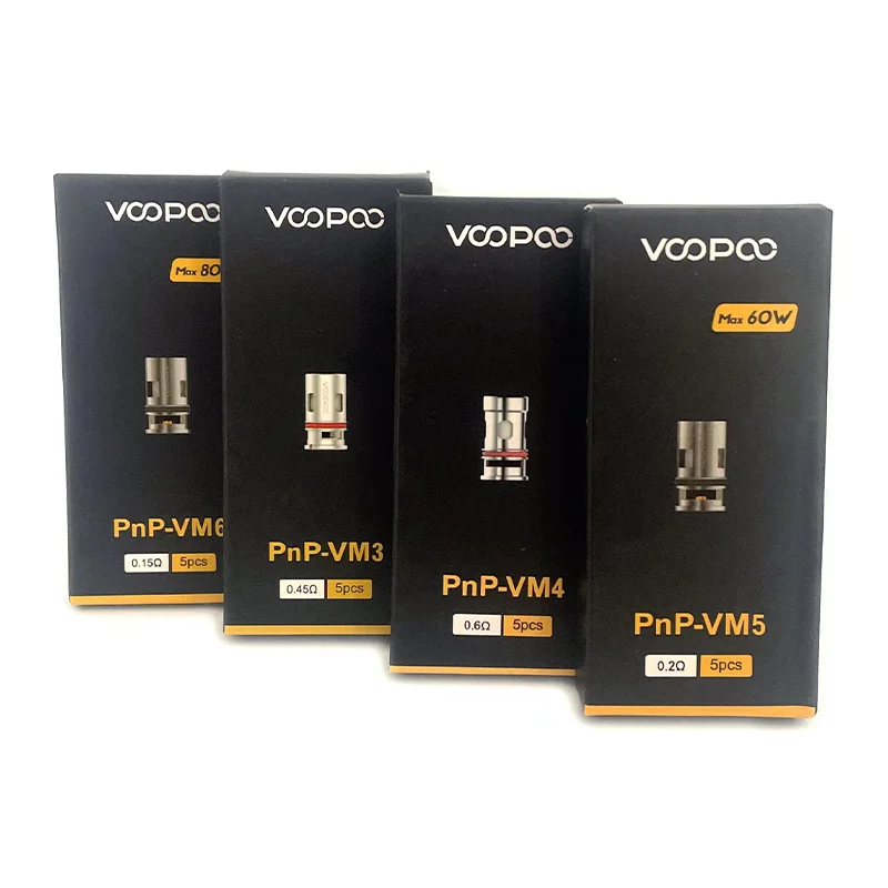 

Original VOOPOO PNP Coils VM1 VM3 VM4 VM5 VM6 Suit For DRAG VINCI ARGUS Serie Vape Pod System Electronic Cigarette Kit Atomizer