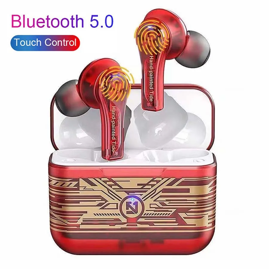 

TS-200 TWS Беспроводные Bluetooth 5,0 наушники с микрофоном зарядная коробка Наушники игровая гарнитура спортивные наушники для Xiaomi PK i12