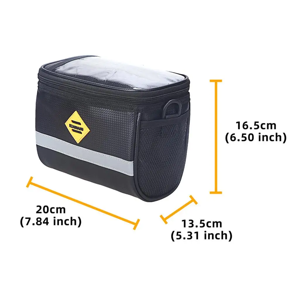 

Bicycle Handlebar Bag, Bicycle Front Bag, Large Capacity Waterproof Storage Bag, Cycling Shoulder Bag, Mountain Bike Storage Bag