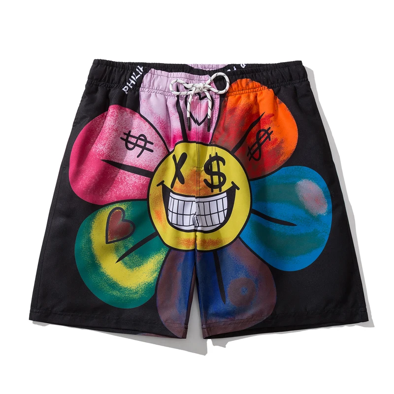 

Cartoons Comics Shark Print Running Bermuda Shorts Pattern Beach Shorts Men Beach Wear Sports Shorts Men Board Shorts Mens