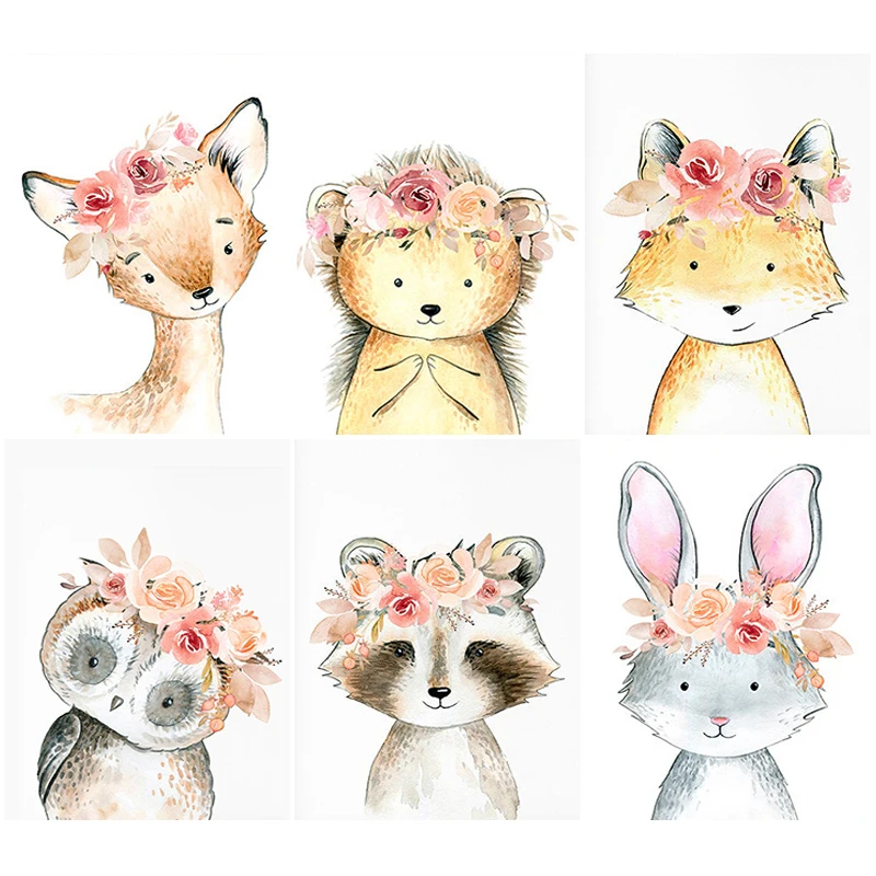 Рукоделие Алмазная вышивка Животные Сова 5D алмазная Картина милые животные