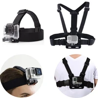 head strap chest strap mount accessories kits for gopro hero session 5 4 3 for sjcam for xiaomi camera accessories vs18