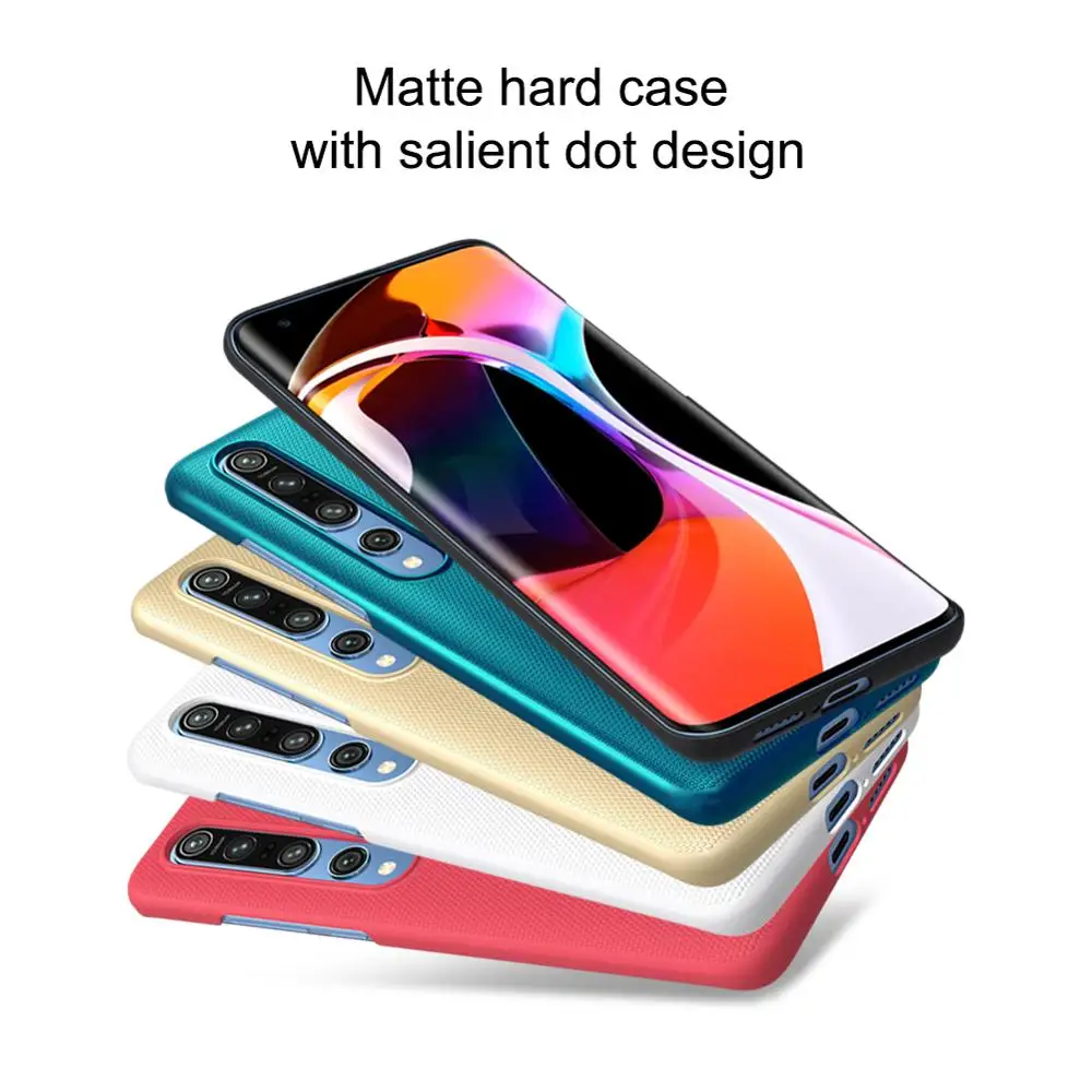 Для redmi k30 5G чехол NILLKIN Супер Матовый Защитный матовый Жесткий Чехол для задней