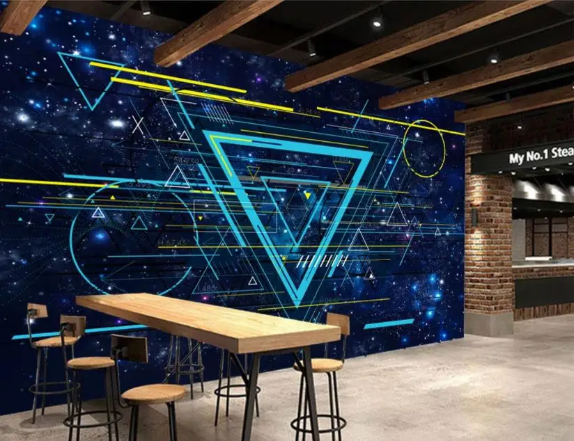 Настенные 3D обои из бумаги современные фоновые настенные 3D-обои для гостиной