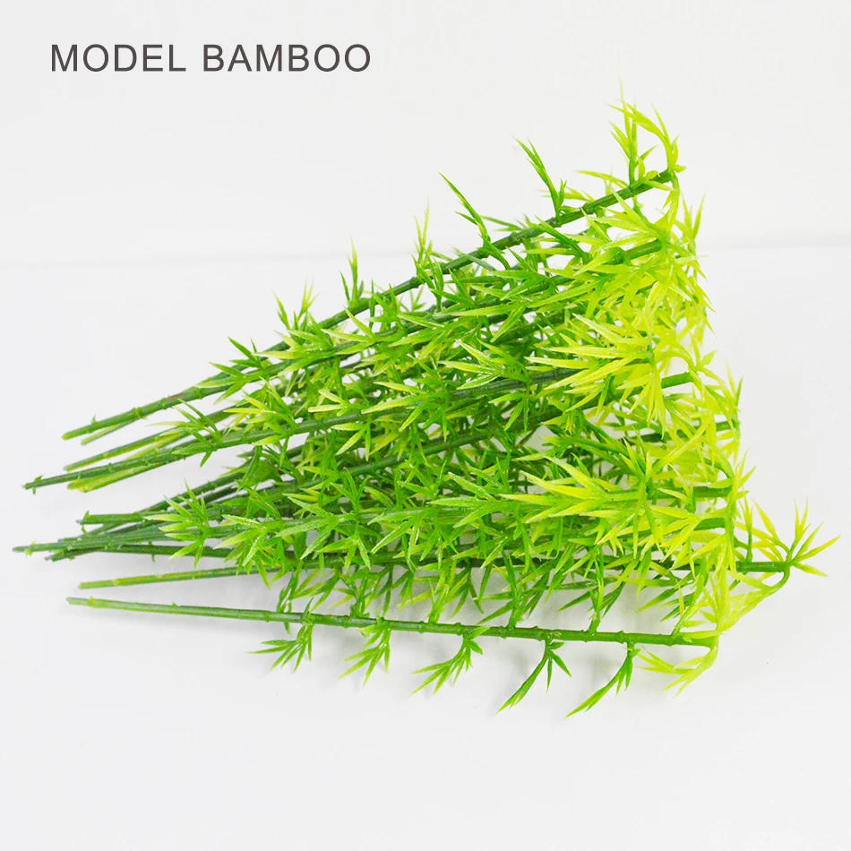 Миниатюрные модели деревьев ландшафта бамбуковое дерево 12 см сделай сам