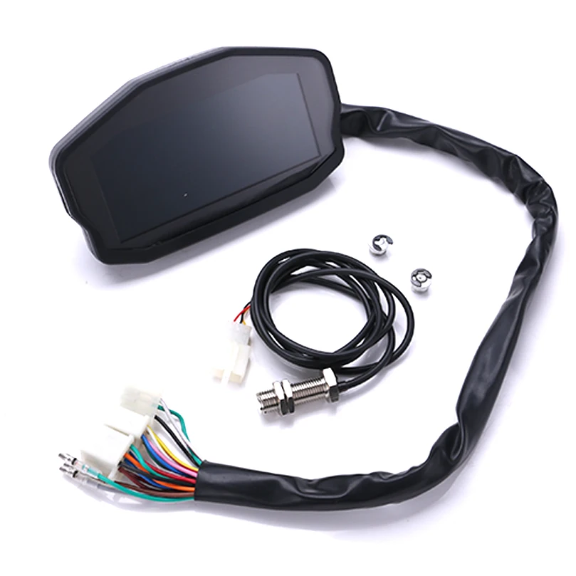 Универсальные Мотоциклетные аксессуары цифровой одометр спидометр с ЖК-экраном