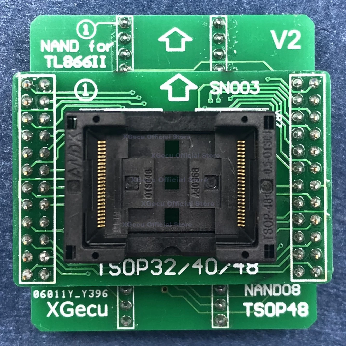 ANDK TSOP48 NAND NAND08 адаптер/адаптер IC Разъем только для программатора TL866II plus flash chips newest