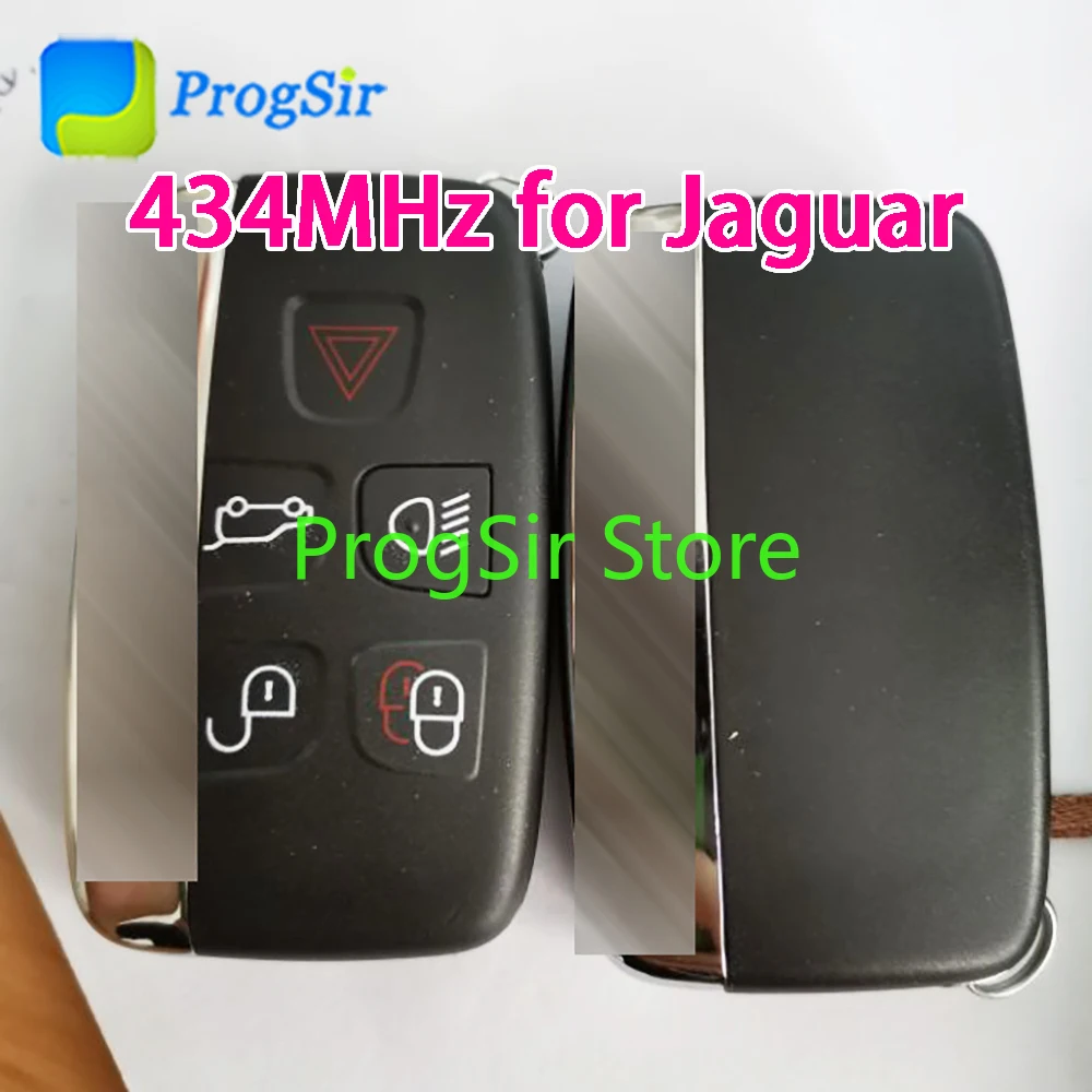 

5 Button 434mhz 315MHz Remote Control Smart Key For Jaguar With Proximity ID49