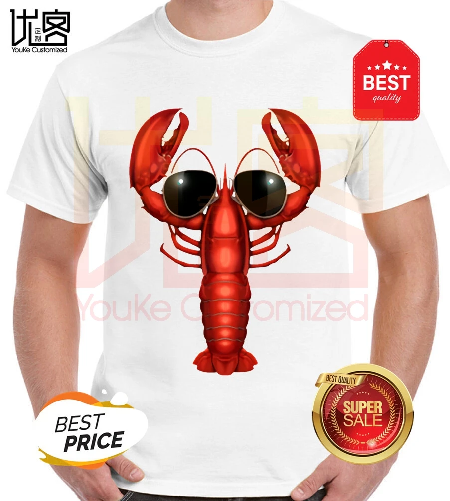 Крутые солнцезащитные очки lobster w футболка мужские летние футболки из 100% хлопка