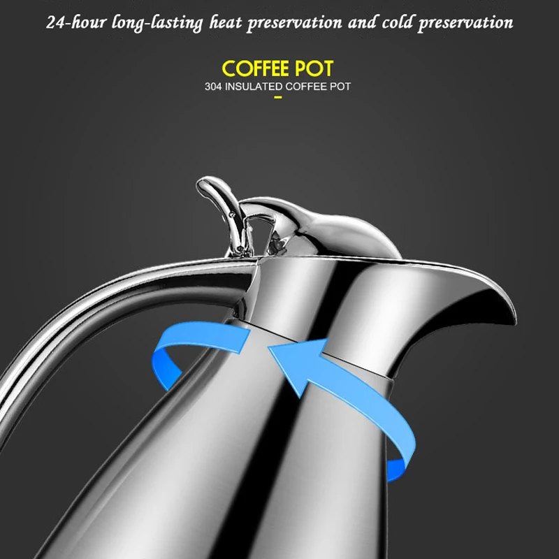 Термос бытовой из нержавеющей стали 304 2 л #3 | Дом и сад