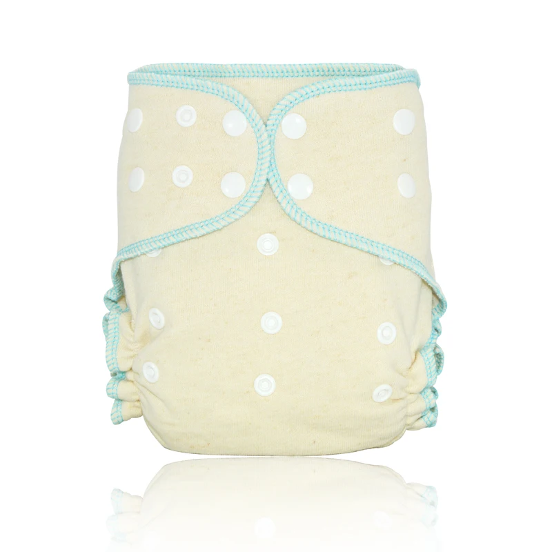 Miababy(3 шт./лот) Onesize пеньковая ткань пеленки для тяжелой влажности подходит для ребенка 5-15 кг, натуральная пенька - Цвет: Lignt blue