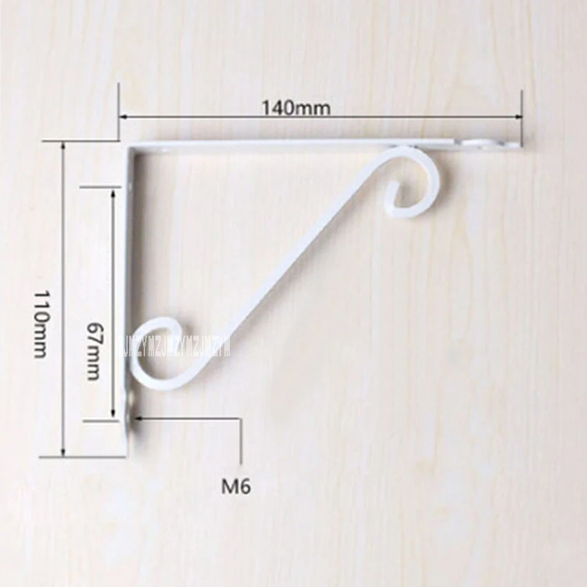 Лидер продаж 2 шт./лот железный Треугольный Кронштейн в европейском стиле