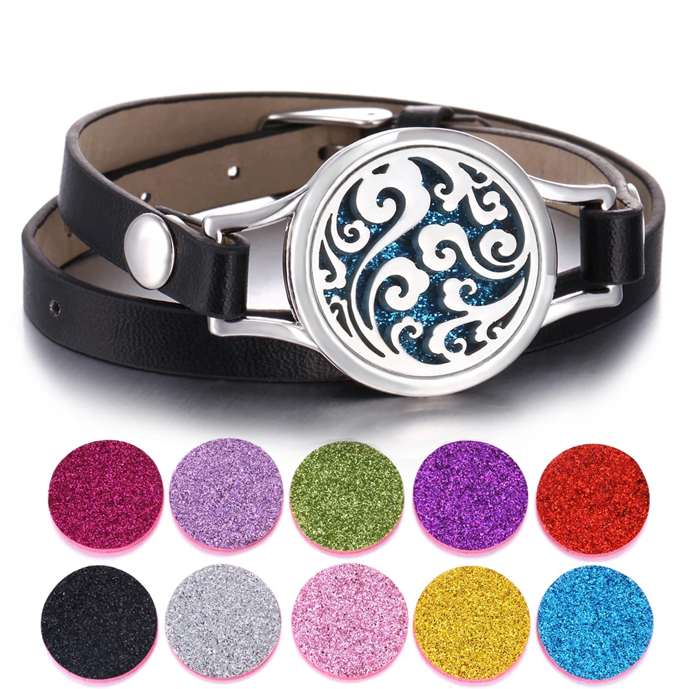 Дерево жизни браслет для ароматерапии ювелирные изделия эфирное масло диффузор