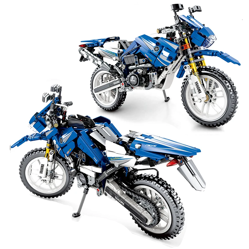 Конструктор мотоцикл совместимый с городскими транспортными средствами |