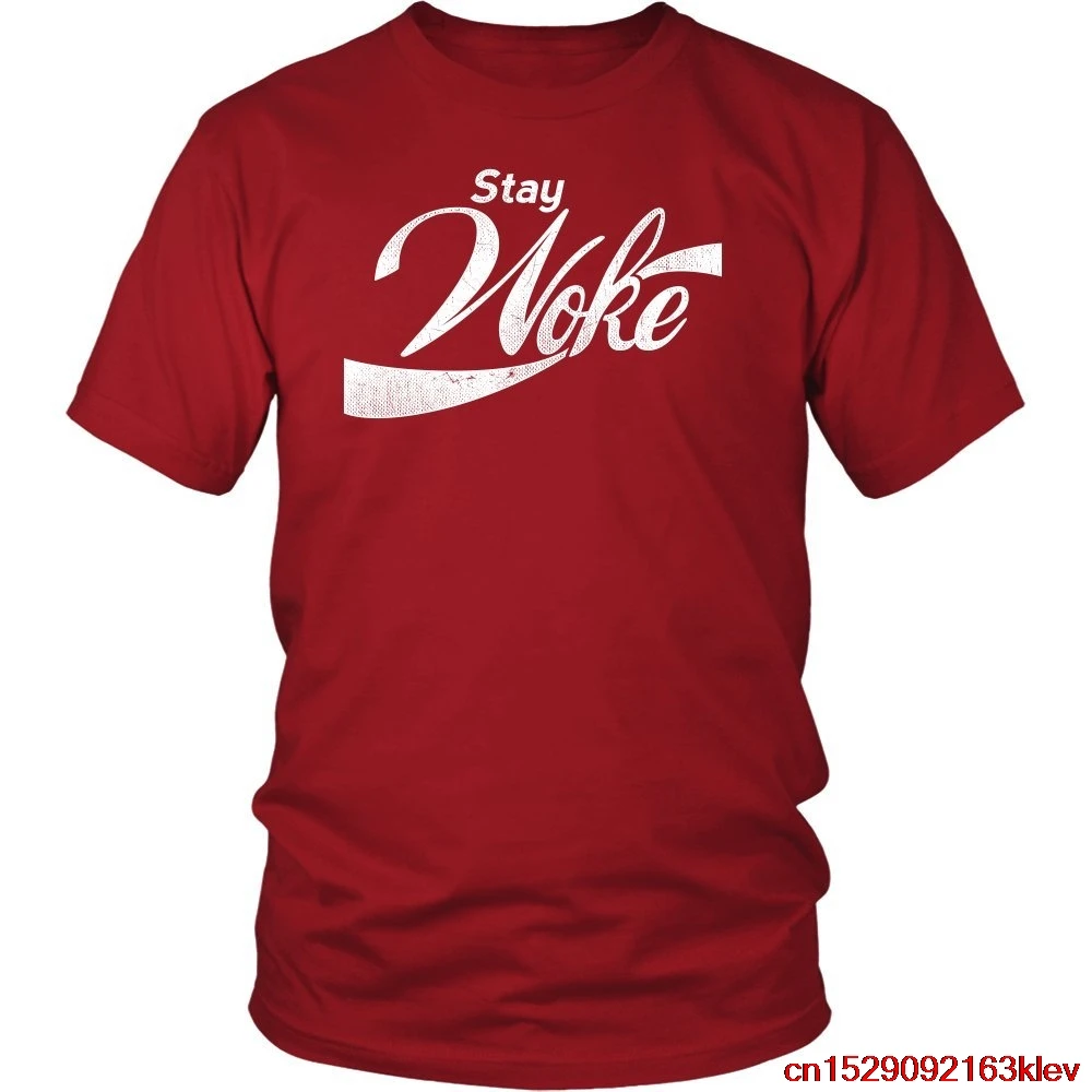 Футболка с эффектом гранж # StayWoke TFGHFG| |