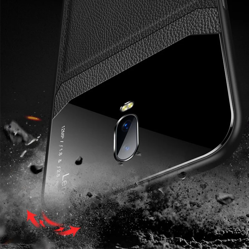 Модный чехол-бампер для OPPO R17 R15 R11 R11S A9 F11 A9X Vivo IQ00 NEO Z5X зеркальный чехол защитная