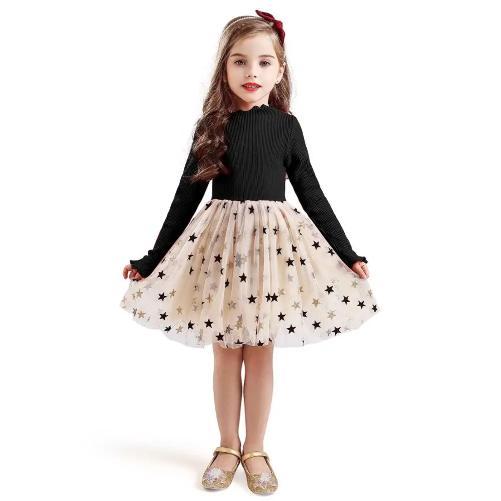 Fashion Winter Dress for Girl Red New Year Clothes Kids Dresses Girls Christmas Knitted Costume Long Sleeve Vestido infantil | Детская
