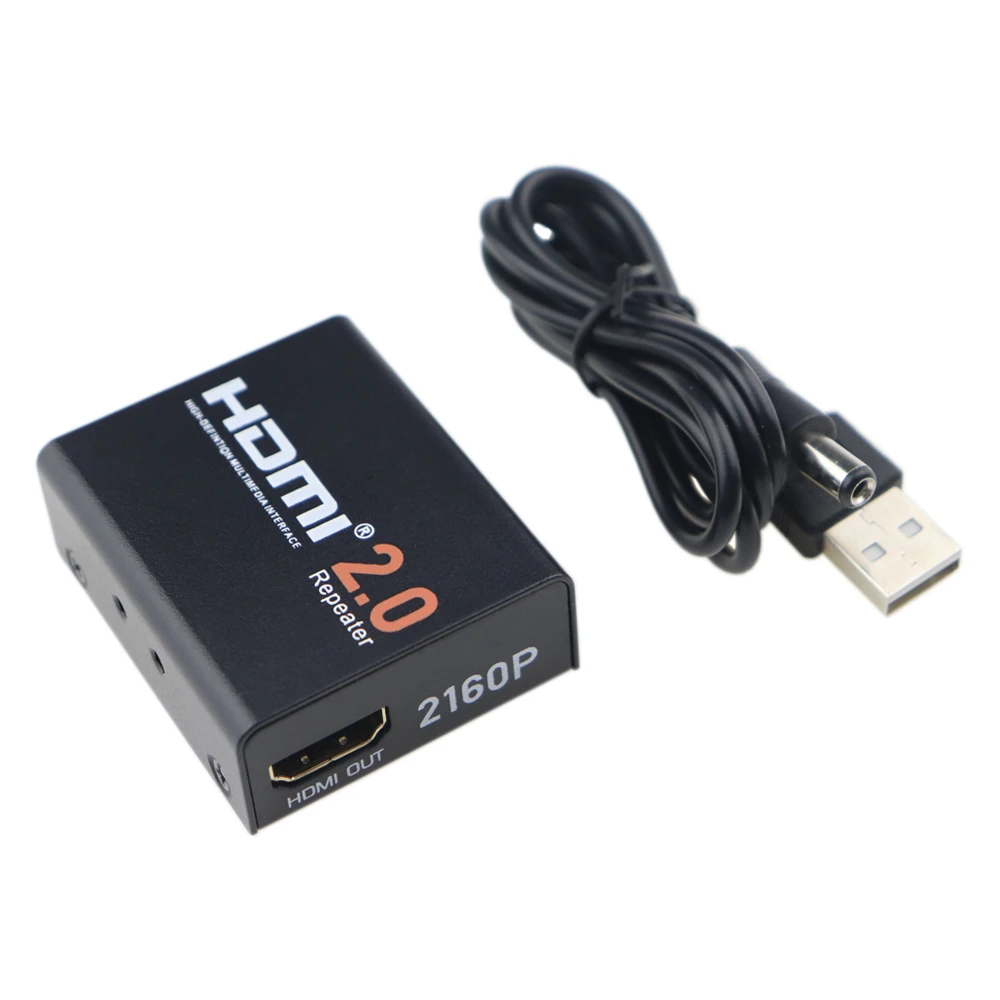 Ретранслятор Zeadow HDMI 2 0 4K 2160P 3D усилитель сигнала с поддержкой до 60 м/200 футов