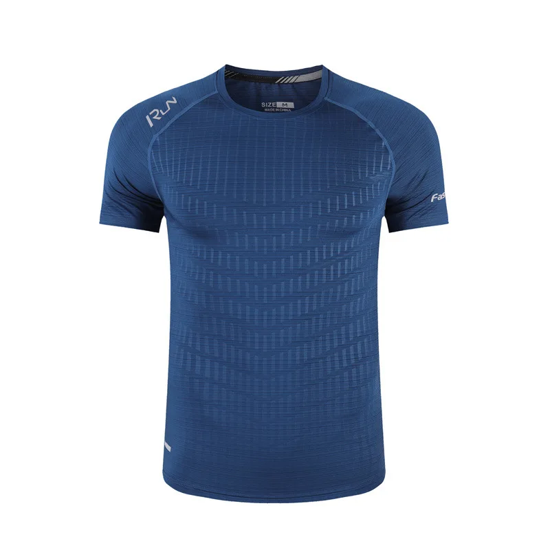 Мужская быстросохнущая дышащая футболка спортивные футболки для бега