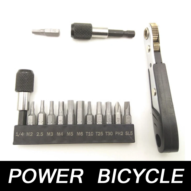

Трещоточный ключ для велосипеда RrskitRoad T25 Torx 3/4/5/6/8 мм