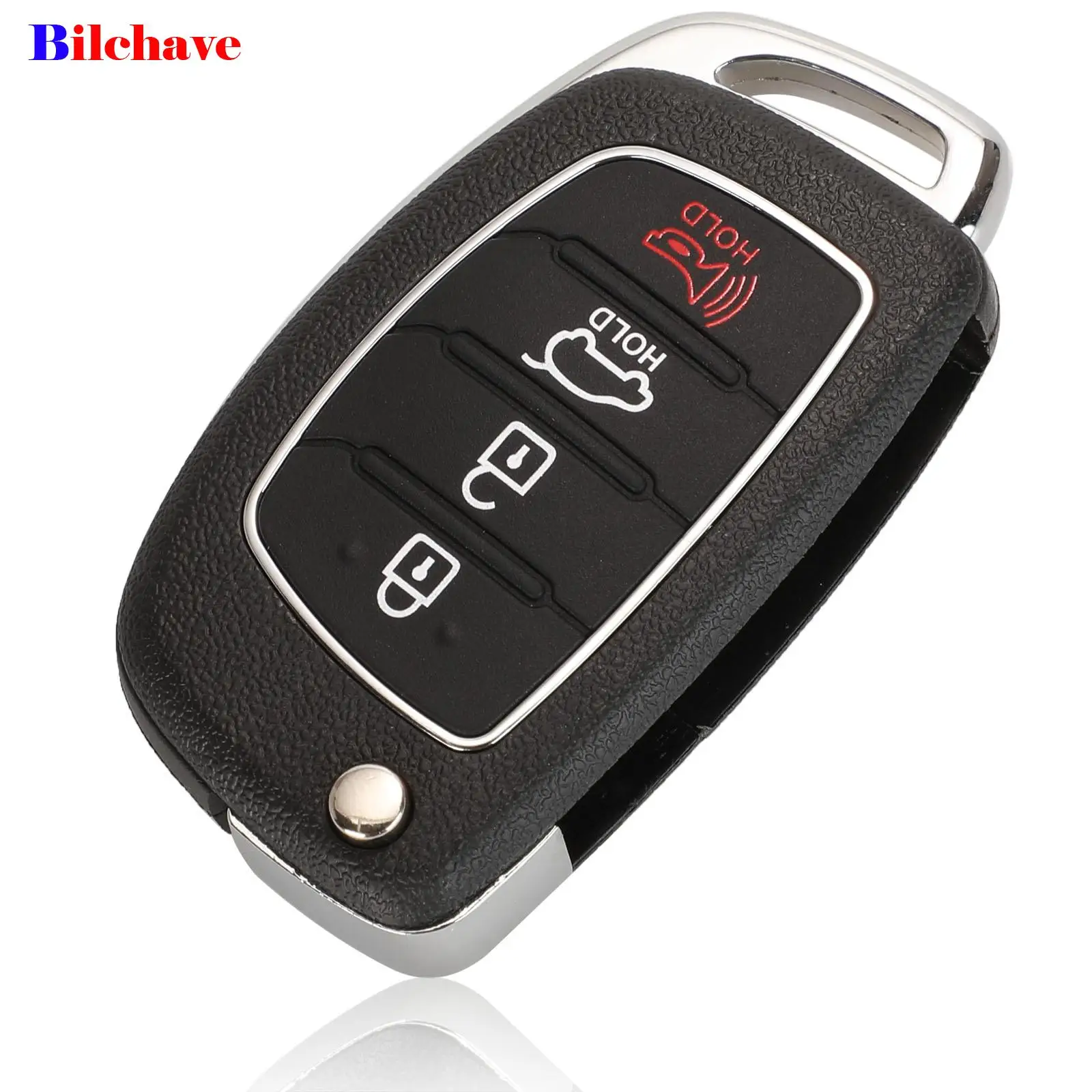 Jingyuqin 3/4 кнопки для Mistra Hyundai Elantra Accent Ix35 IX45 I30 Solaris Tucson I20 Santa Fe Fob Flip Remote Car Key Shell