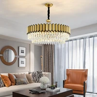 light luxury k9 crystal chandelier modern minimalist atmosphere creative living room bedroom restaurant villa hotel lamps