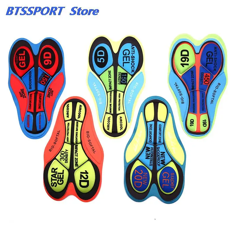 Дышащие подушечки для велосипедных шорт 30x11x18 5 см 5D 9D 12D 19D 20D | Спорт и развлечения