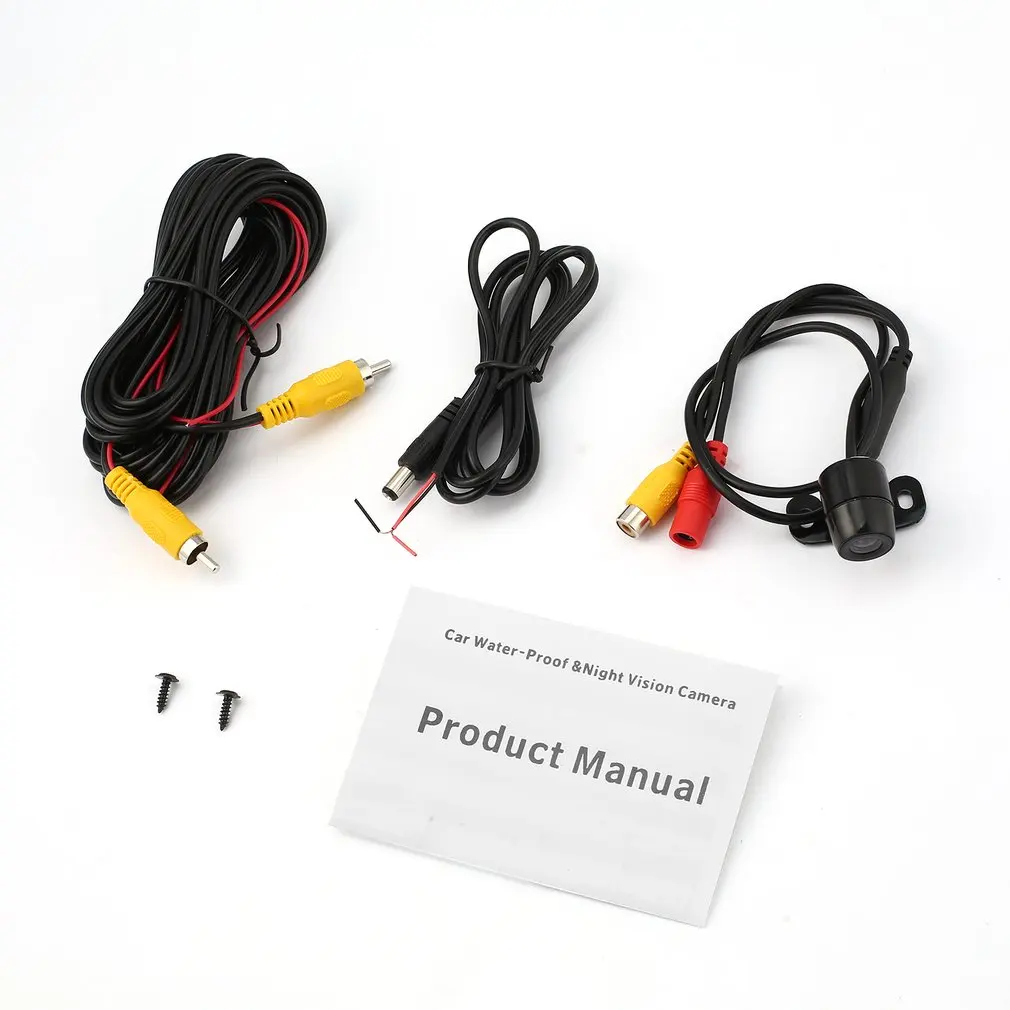 Водонепроницаемая широкоугольная HD Автомобильная резервная камера заднего вида