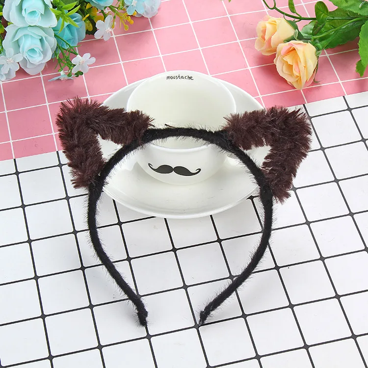 

Cat Ear Headband Role-playing Hair Ornament Animal Cosplay Headwear Cute Hair Party Halloween Christmas