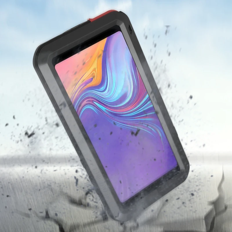 Ударопрочный чехол для samsung Galaxy A9 металлический Fundas для samsung Galaxy A9 Coque прочный анти-осенний защитный чехол для телефона