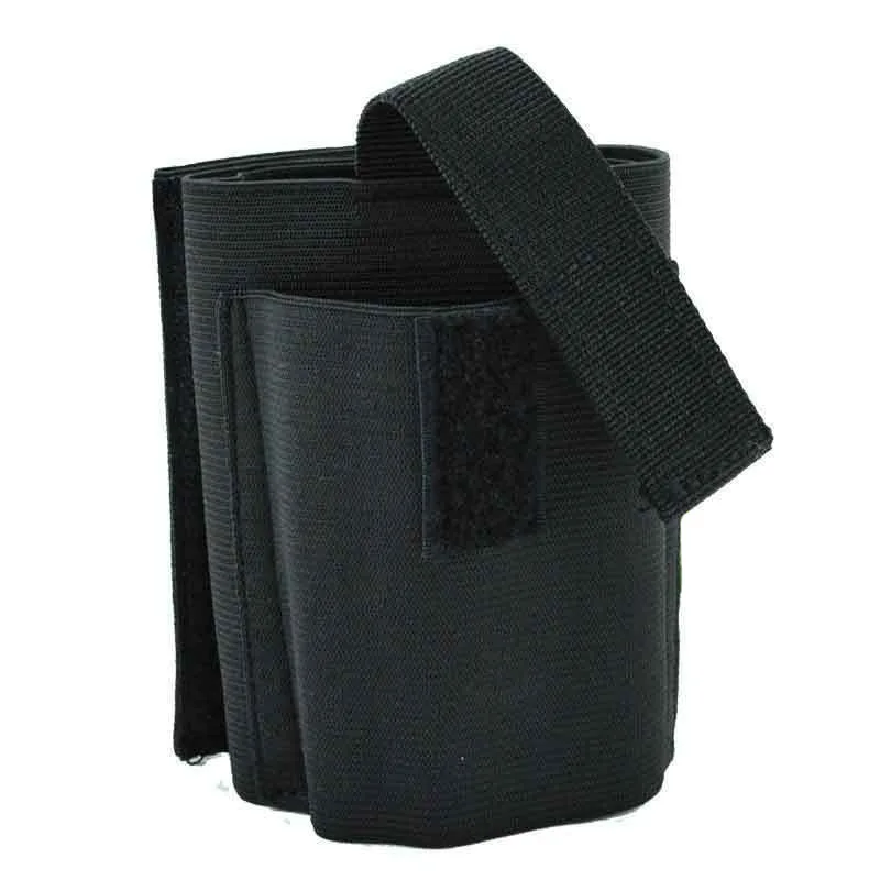 Охотничьи кобуры Airsoftsports Glock Скрытая переноска кобура на лодыжку черный чехол Универсальный пистолет для ног Lcp Lc9 Pf9 маленький Авто Rh чехол