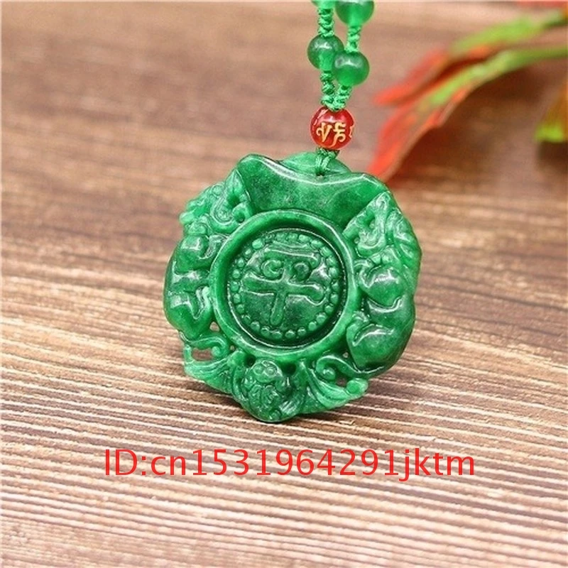 Китайская подвеска летучая мышь подарки ручной работы Нефритовый жадеит для