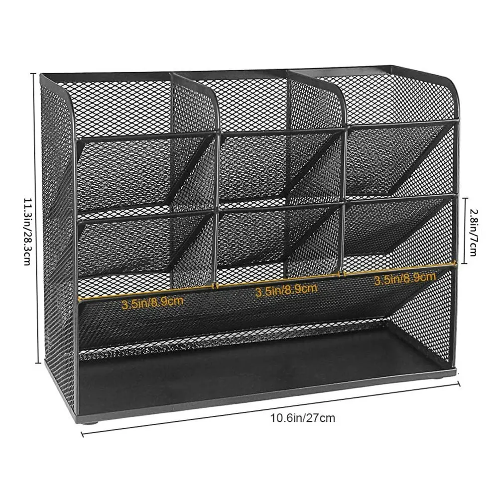 

Multifunctional Mesh Desktop Storage Bag, Large Capacity Storage Pen Holder,Home Office Storage Bag, Art Supplies
