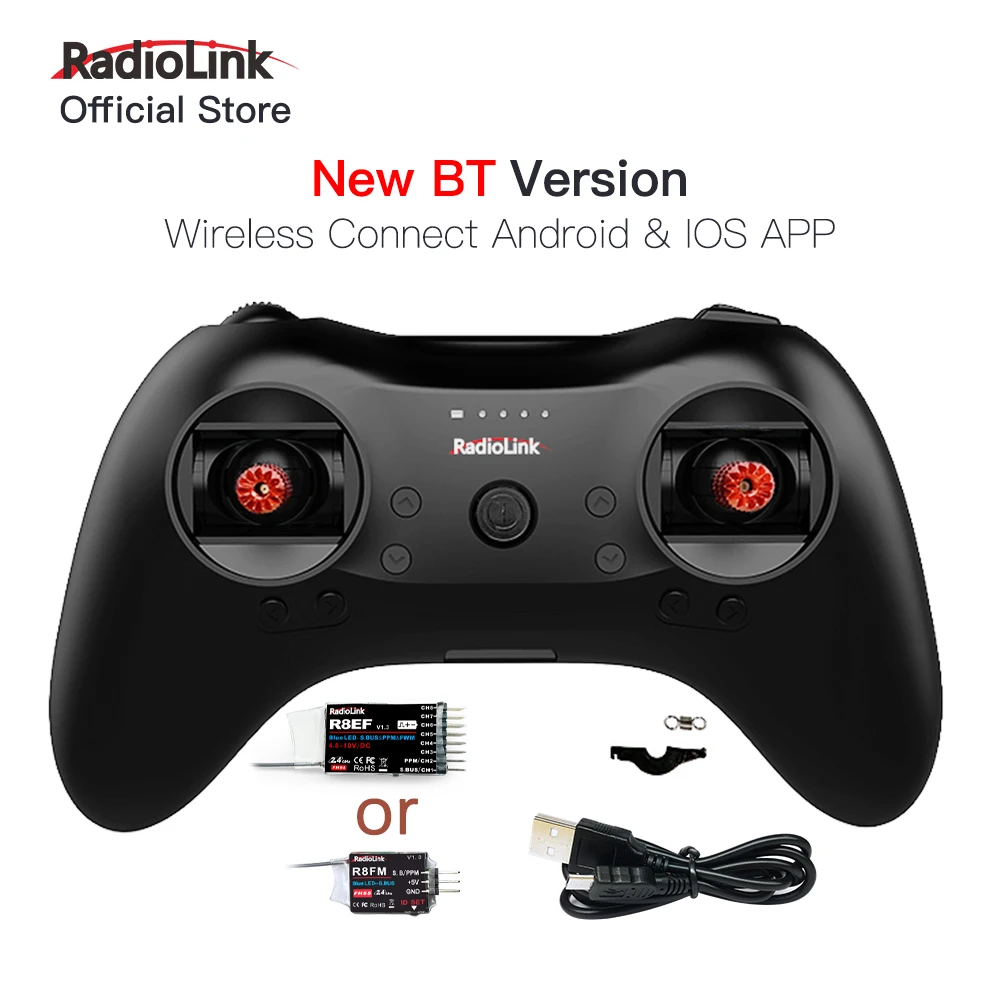 Radiolink T8S 2 4G 8 канальный сетевой видеорегистратор Радио пульт дистанционного