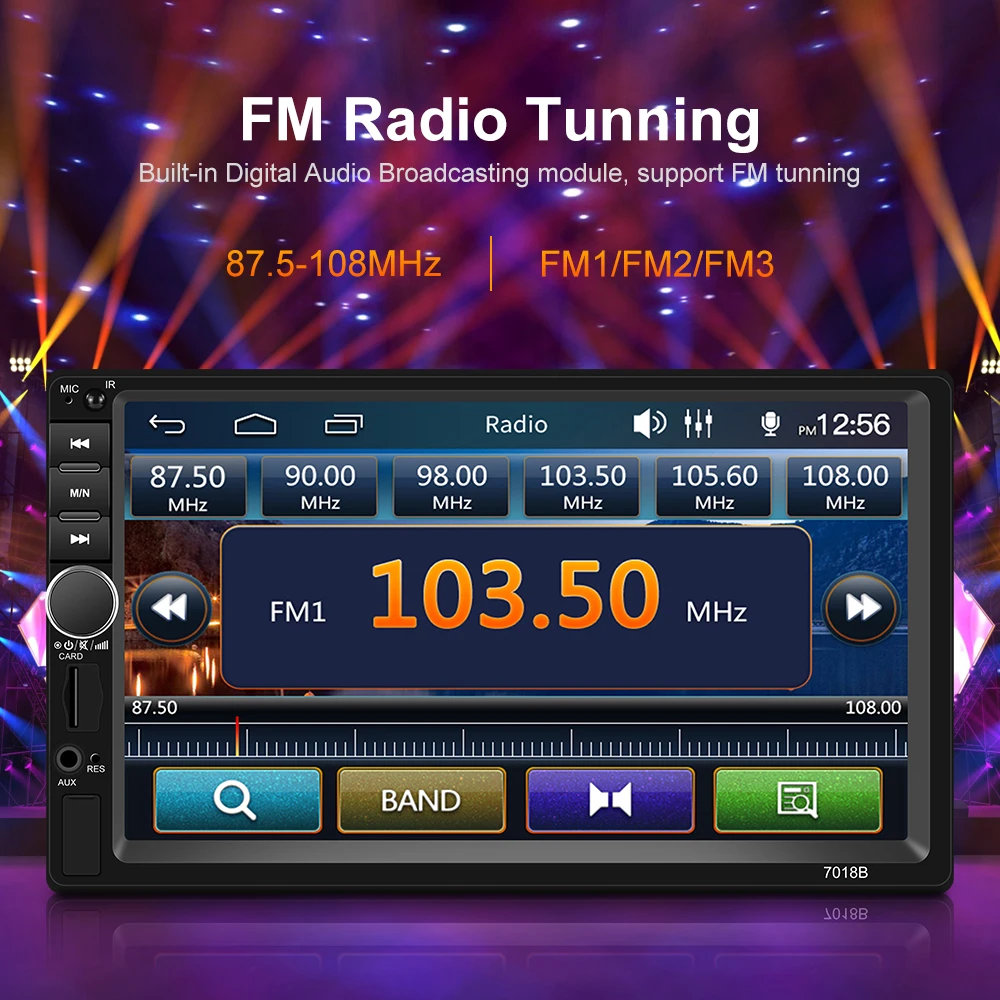 Автомагнитола AMPrime мультимедийный плеер с 7 &quotсенсорным экраном стерео MP5
