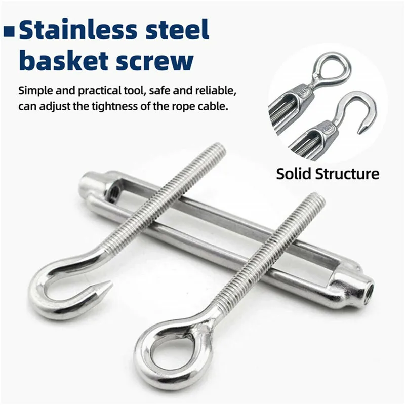 1 Set 15M 2mm Wire Rope Cable Hooks Hanging Kit Flexible PVC Coated Stainless Steel Clothesline | Lifting