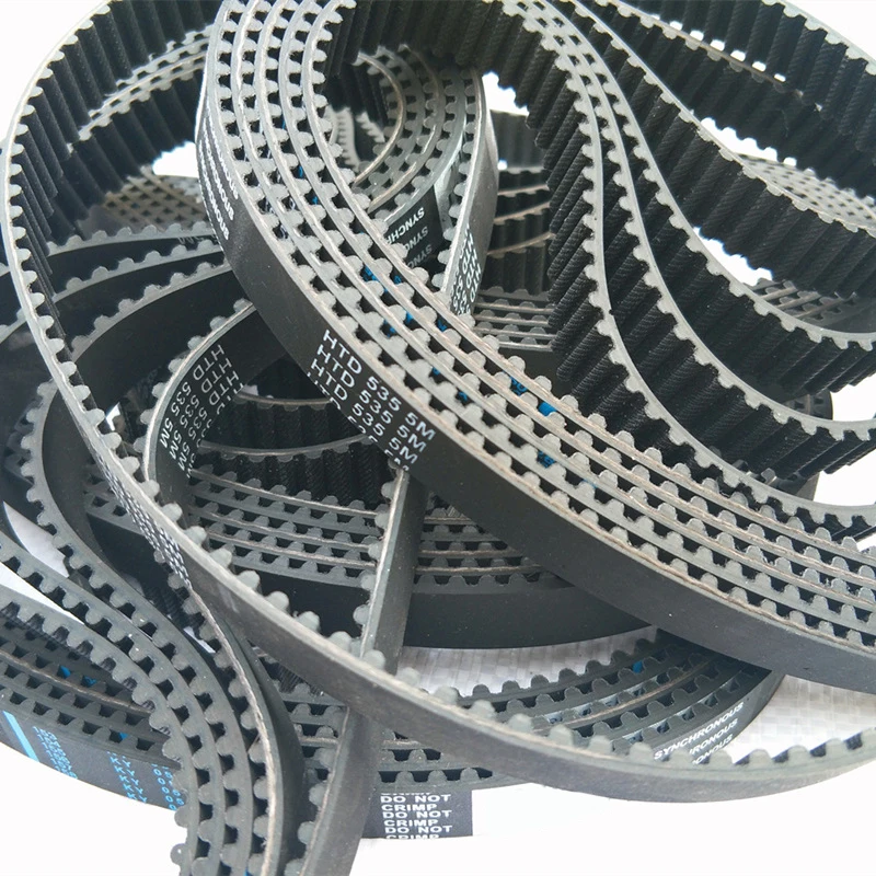 

Mini Electric Scooter Timing Belt Thick Belt No Pollution 5M-535-15 Black Rubber Electric Bicycle Accessories