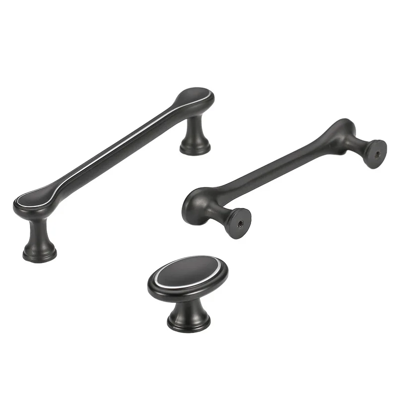 Ручки для мебели Muebles сплава цинка Кабинет современный минималистический