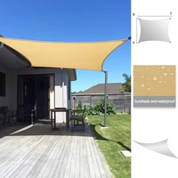 2x3m sun awnings rectangle folding sail anti uv waterproof outdoor pergolas backyard awning shade garden camping accessories new