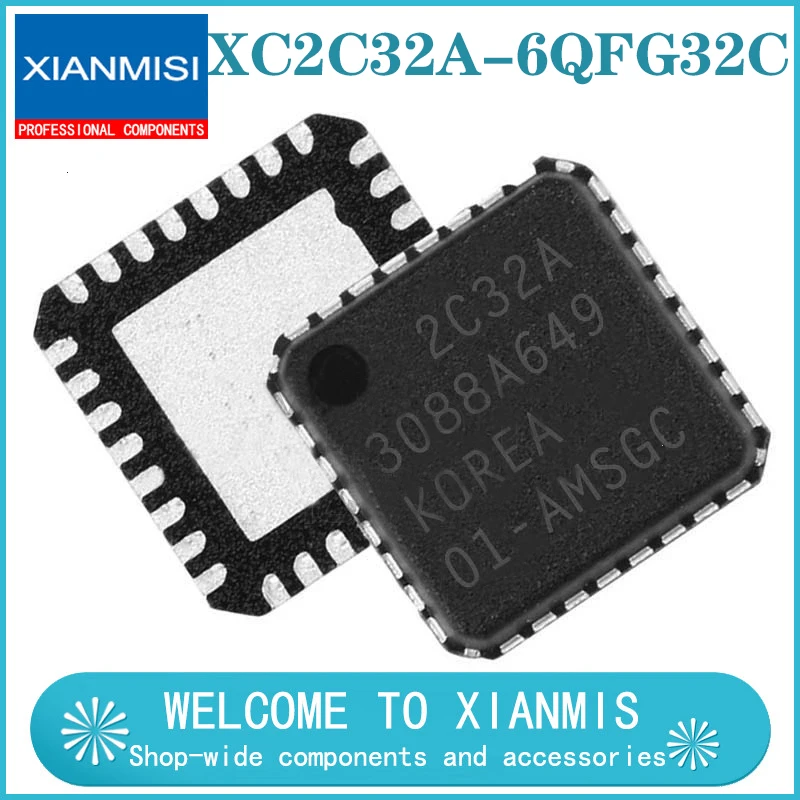 

XC2C32A-6QFG32C QFN-32 CPLD XC2C32A