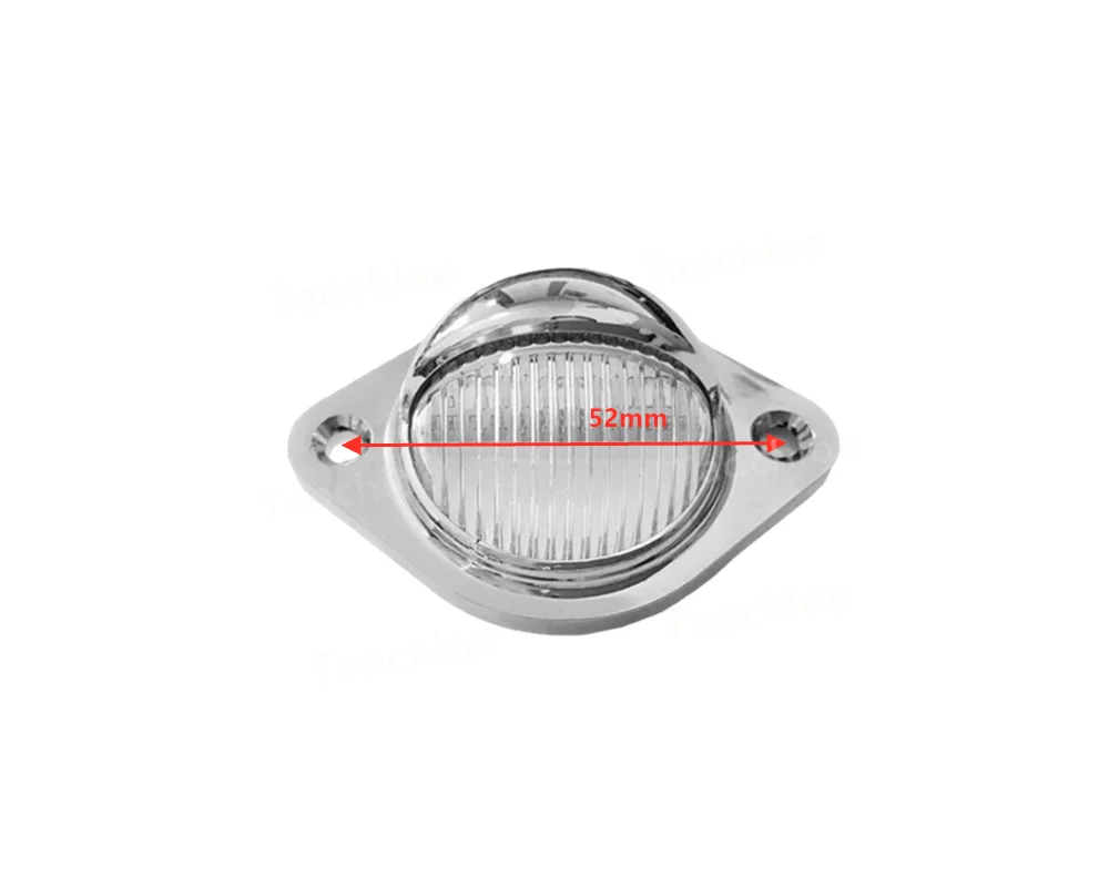 Комплект из 2 предметов 10 30 в серебряных круглых 12v 24v автомобиль грузовик