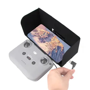 for dji mini 2mavic air 2air 2s mobile phone sun hood remote control foldable sunshade screen cover sun protection accessories free global shipping