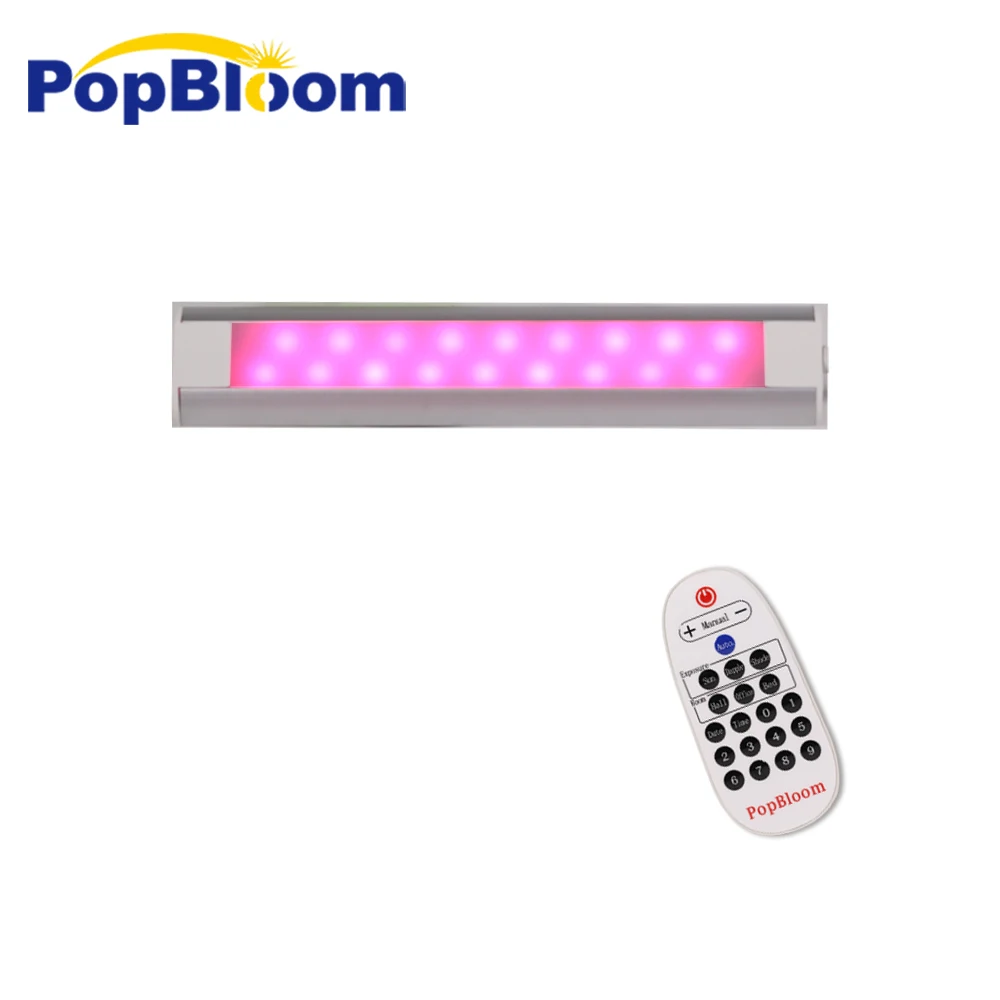 PopBloom в дверях светодиодный светильник для растений полный спектр Вег цветок с регулируемой яркостью светильник ing для растений резервуар пресноводный светильник