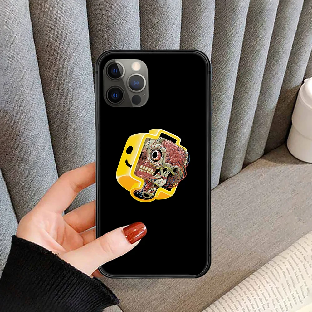 

Toys Legos Phone Case cover For iphone 5 5S 6 6S PLUS 7 8 11 12 mini X XR XS PRO SE 2020 MAX black waterproof fashion coque