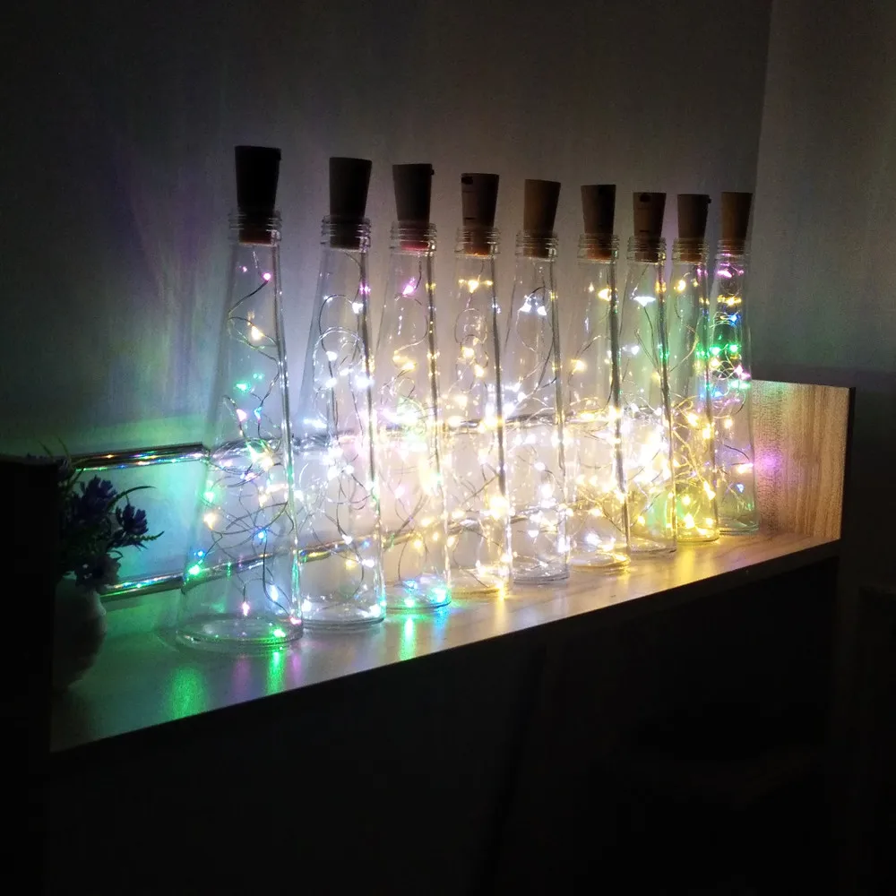 Светодиодная гирлянда из медной проволоки 2 м декоративсветильник Гирлянда для