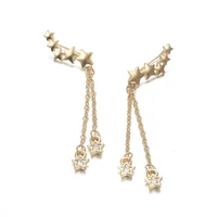 star tassel drop earrings women trend earrings 2021 fashion jewerly best gift female accessories am3019