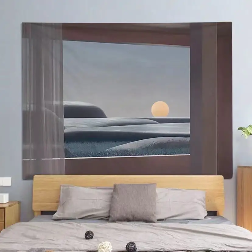 

Tapestry Hanging Cloth Background Nordic Wind Seascape Wallpaper Art Wall Covering Bedroom Renovation Layout Bedside Decorative