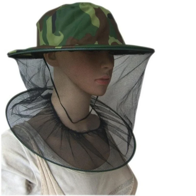 Камуфляжная рыболовная Кепка с защитой от насекомых противомоскитная